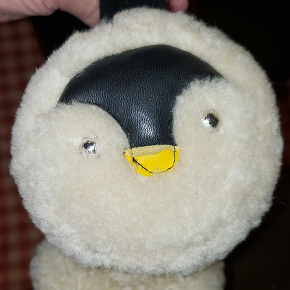 New Coach Penguin Shearling Leather Ear Muffs - Picture 9 of 12